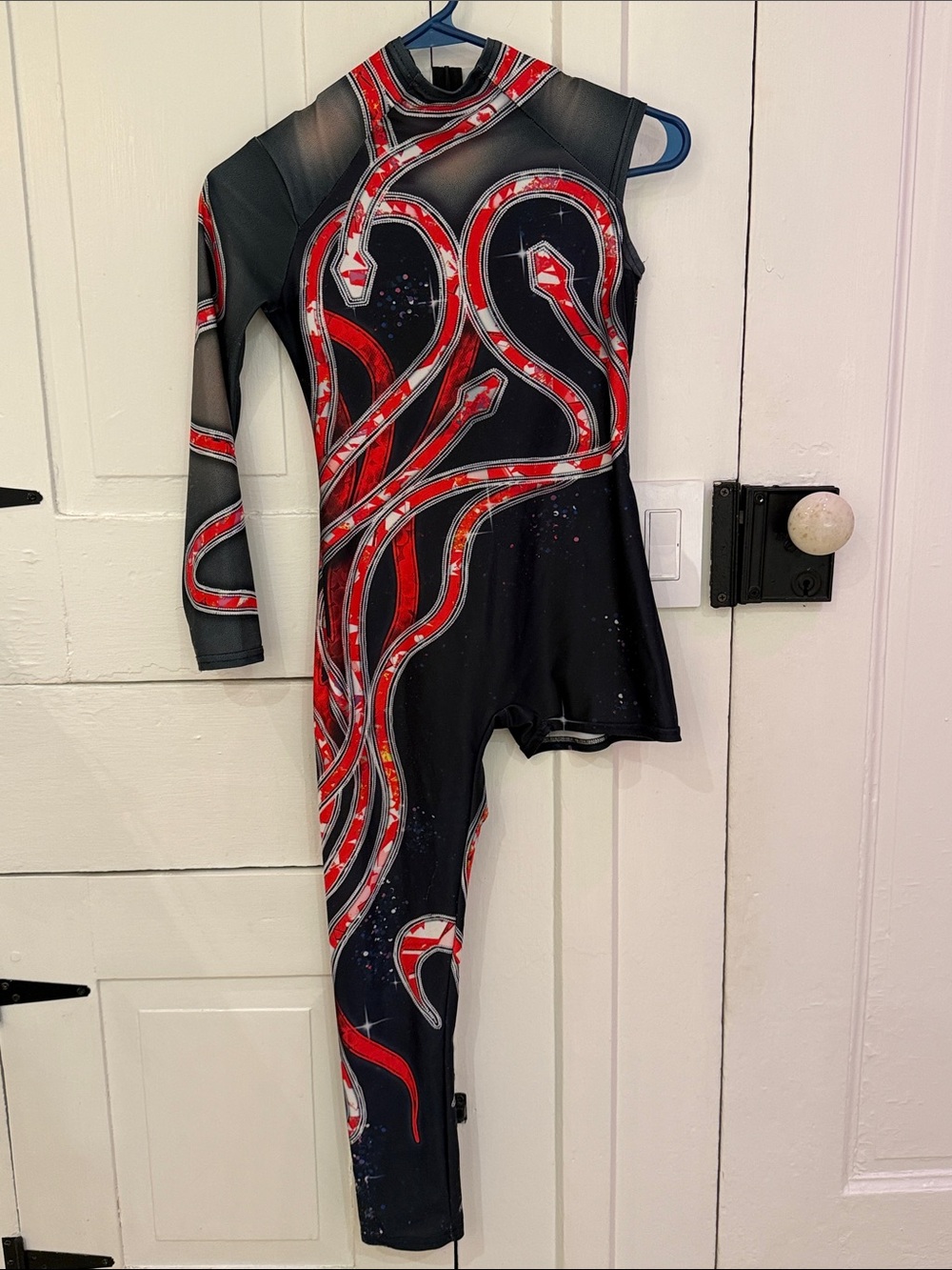 Kids Black & Red Snake Dance / Halloween  Costume